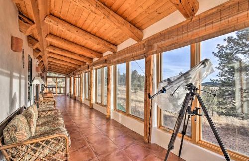 Cimarron House | Eagle Nest Home with Hot Tub and Views - 5 Min to Lake