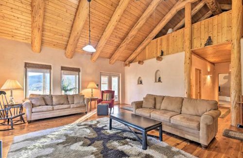 Cimarron House | Eagle Nest Home with Hot Tub and Views - 5 Min to Lake