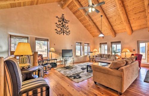 Cimarron House | Eagle Nest Home with Hot Tub and Views - 5 Min to Lake