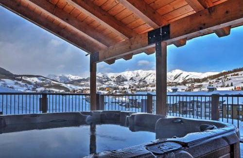 Crested Butte House | Eagles Nest Crested Butte Townhome with Mtn Views