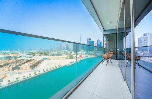 Al Safa Apartment | EasyGo-Full Canal View, City Center