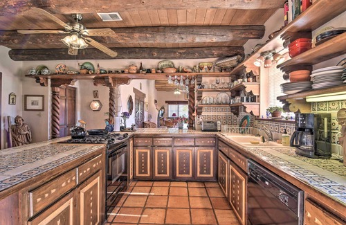 El Prado House | Eclectic El Prado Home w/Hot Tub Near Downtown!