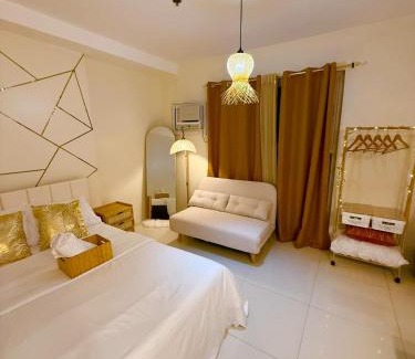 Mandaue Apartment | Eclectic Haven at Bamboo Bay Cebu - Cozy 1Bedroom and Studio near SM City , IT Park and Ayala Mall - NO PARKING