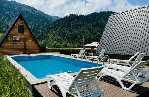 Likani House | Eco cottage in Borjomi with pool 1