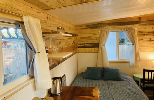 Arcata Cabin | Eco Retreat in Quiet Arcata Neighborhood with a private courtyard & kitchenette