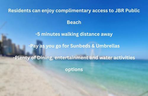 Dubai Marina Apartment | EDEN'S Homes & Villas - Seashell JBR