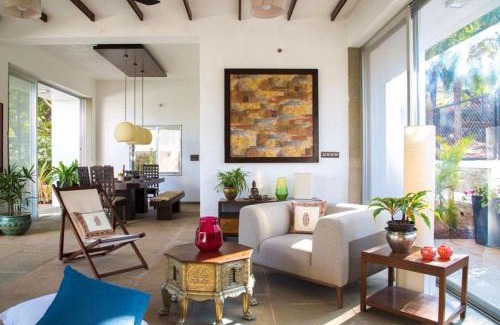 Kune Village Villa | El House by StayVista - Unwind in a Villa with Pool and Lush Lawn