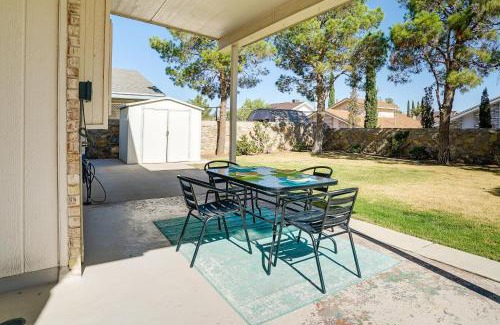 Biggs Field House | El Paso Vacation Rental with Spacious Yard, Patio!