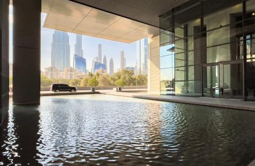 DIFC Apartment | Elegant 1-Bedroom Apartment, Full Burj Khalifa & Downtown Views