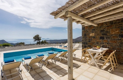 Vizari Villa | Elegant Crete Villa | Villa Dimitris | Stunning Libyan Sea Views | Private.