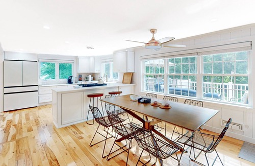 Harwich Port House | Elegant estate with large deck and lush yard - walk to beach on Nantucket Sound