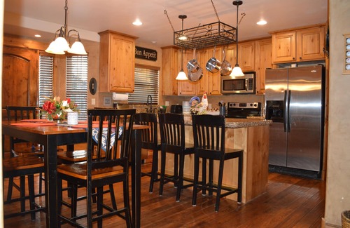 Sandy House | Elegant ski retreat home, 4 MAJOR SKI RESORTS WITHIN MINUTES OF PROPERTY Hot Tub