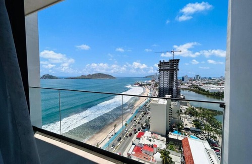 Mazatlan Apartment | Elegant with ocean and boardwalk view by gpsrentas