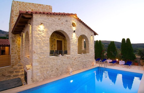 Roussospiti Villa | Elena Villa, an Authentic Retreat with Private Pool