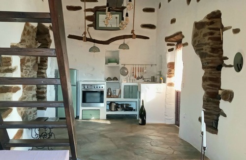 Andros House | Elissavet Cycladic old house with private pool and magnificent viewn