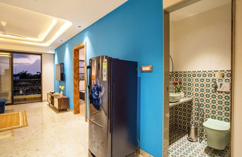 Saipem Apartment | ELIVAAS Kamerios Brisa 1BHK with Jacuzzi