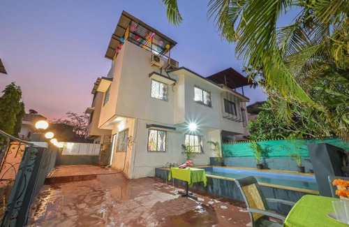 Kune N.m. Villa | EMPYREAN STAYS ll 2BHK ll AC ll POOL ll SANAM VILLA