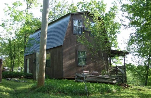 Pencil Bluff House | Enchanted Cabin-Seasonal View of Ouachita River