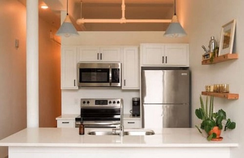 Duluth Apartment | Enger Lofts Hotel 🌲 Modern Getaway in the Heart of the Craft District