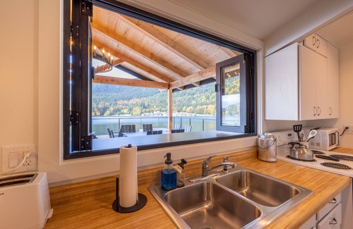 Port Angeles Cabin | Enjoy breathtaking views, no stairs, a big dock, fire pits and fast wifi!