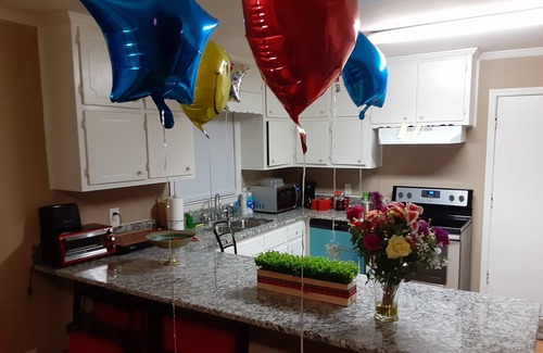 Stockbridge House | [Enjoy Little🥳🎉🎊🤳Event]3BR/1.5 BT🔺Private Home🏘 D-Patio/Fenced@ATL-🌆✈🎡⚽️