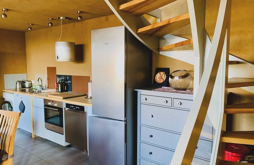 Nortmoor Apartment | Enjoy peace, space & river views at the Deichhasenhof Ostfriesland