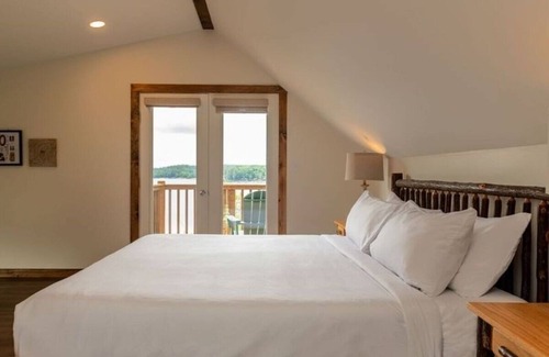 Schroon Lake Hotel | Enjoy Relaxing Lakeside View from Your Own Balcony | Unit w/Living Area