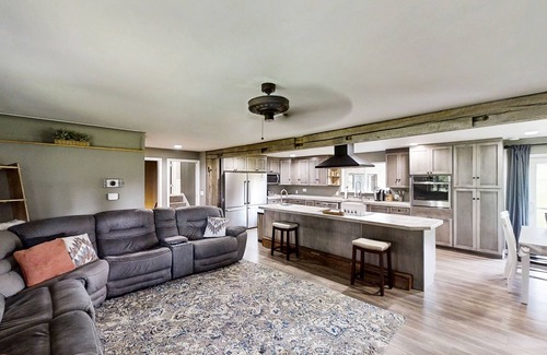 Gaylord House | Entertainer's acreage near skiing with indoor pool, bar & gym - dog-friendly