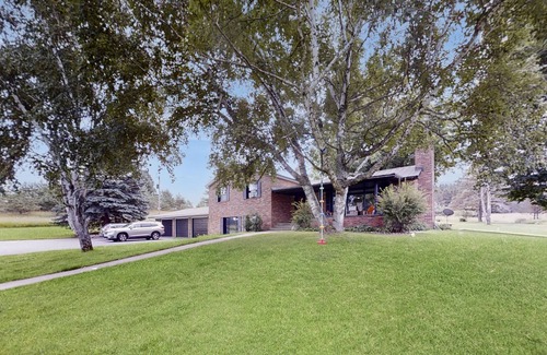 Gaylord House | Entertainer's acreage near skiing with indoor pool, bar & gym - dog-friendly