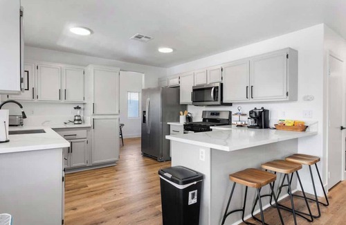 North Las Vegas House | Entertainment 5BR Haven - Hot tub, Pool + Games!