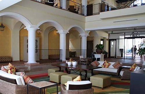 Roldan Apartment | Great views over pools, golf course, lake & mountains from sunny balcony