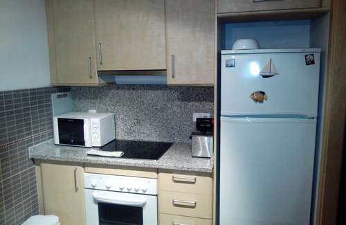 L'Escala Apartment | Escala Riells Blau 202: 1st in quiet residence, swimming pool, children's games, BBQ