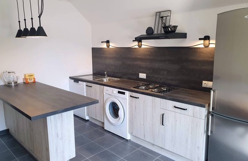 Vallouise-Pelvoux Apartment | Escapadelia T4 100 m2 Avec la vue sur les Écrins, Grand Terrasse et Poêle à Bois