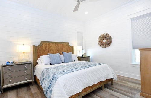 Seagrove Beach Villa | Escape to a stunning vacation home with modern design and a private pool oasis.