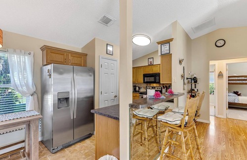 Indian Trails House | Escape to amazing pool home in Palm Coast FL, heated pool and spa