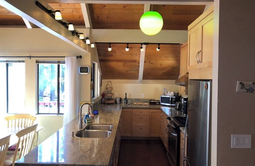 Arnold House | Escape to Big Trees Cabin: Your Serene Retreat Amidst Nature's Splendor.