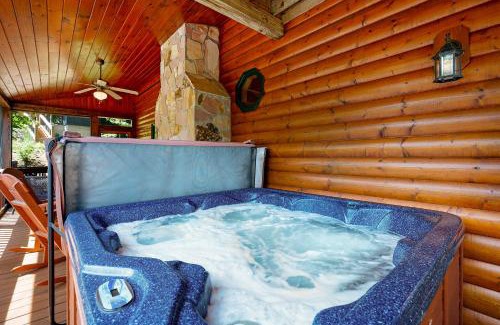 Foxfire Estates House | Escape to Dream Catcher - Enjoy cozy accommodations, and a variety of entertainment options including a hot tub, game room, and
