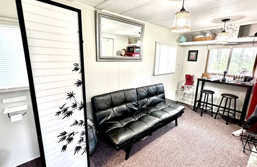 Bloomington Apartment | Escape to Tranquility: Trestle Creeks Farmhouse Fort Tiny House- Your Hidden Gem