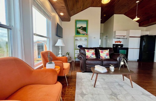 Grand Bank House | Escape to your private oasis in our ocean front home with breathtaking views.