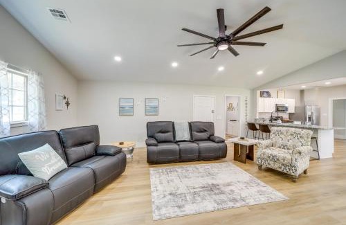 Eufaula House | Eufaula Home - Walk to Lake Beach!