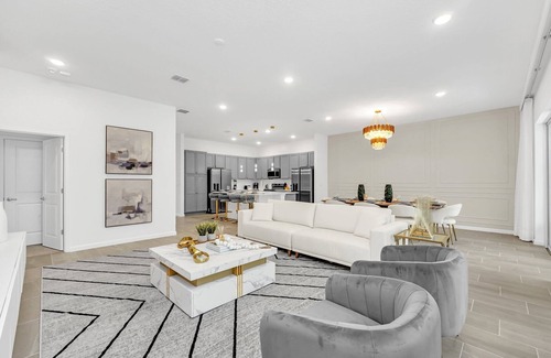Veranda Palms Villa | EV 2444 - 12 Bed 10 Bath Villa with Screened-In Pool with Spillover Spa, Games