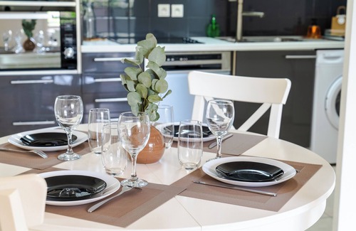 Vielle-Chapelle Apartment | Evasion chic-Plages Terraces, air conditioning, parking