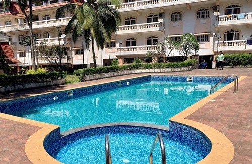 Colva Apartment | Exceptional and Guest favourite rating - 350 Mtrs from Beach with Pool & Gym