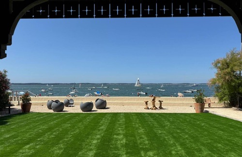 Arcachon Villa | Exceptionnelle Villa en Front de Mer, Accès Privé Plage, Piscine