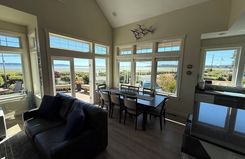 Birch Bay House | Exclusive Birch Bay Waterfront Retreat: Serene Private Beach Oasis!