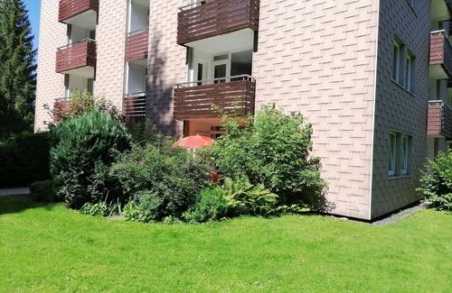 Altenau Apartment | Exclusive, fully equipped 3 room apartment, ground floor, 5 pers., garage, sledges