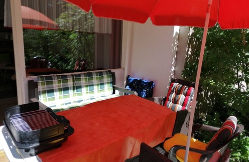 Altenau Apartment | Exclusive, fully equipped 3 room apartment, ground floor, 5 pers., garage, sledges