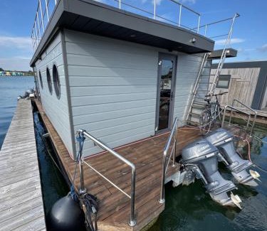 Maasbommel Boat Rental | Exclusive Houseboat La Mare 12 x 5 m in Maasbommel