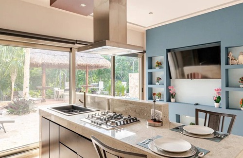 Akumal Apartment | Exclusive Tulum-Akumal Stay | Dock, Beach Club, Pool, Cenote & Golf