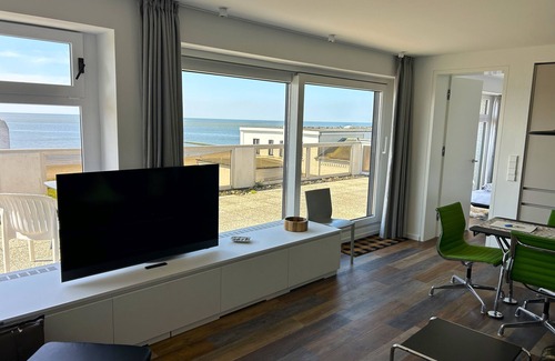 Norderney Apartment | Exklusive 2-raum-ferienwohnung Direkt Strand mit Einzigartigem Meerblick!